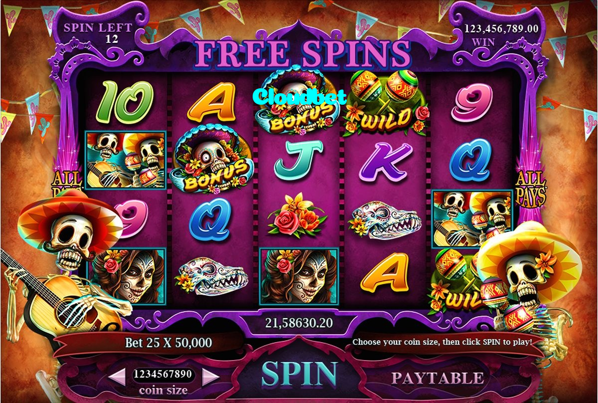 Cloudbet casino presented on mobile device in Pakistan with slots and live games